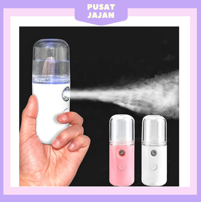 Lazada Indonesia - Pusat jajan 107 Nano Mist Spray – Alat Semprotan Pelembab Wajah Rechargeable Kapasitas 30ml / Water Uap Skin Detox Hydrating Moisturizing ready stok gratis ongkir