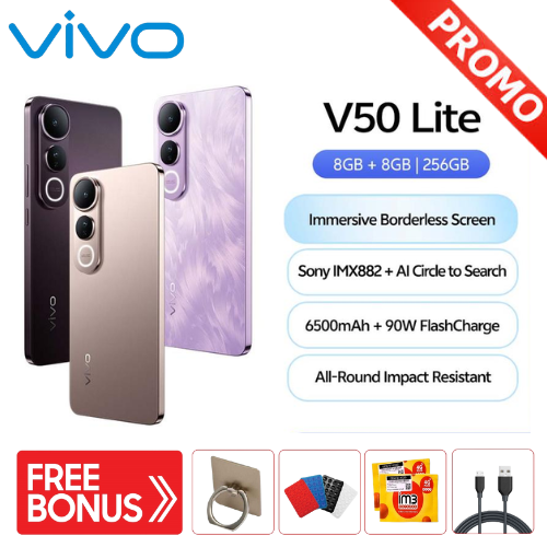 Vivo V50 Lite 4g - Qualcomm Snapdragon 685 Harga 2,423,000 Ringgit*Penghantaran Percuma