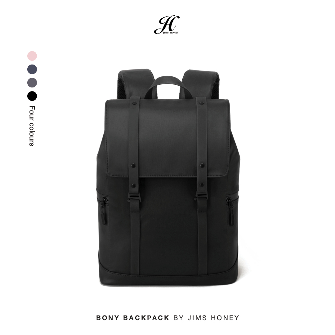 Jims Honey - Boni Backpack - Tas Ransel Wanita & Pria Harga 140,000 rupiah*Gratis Ongkir