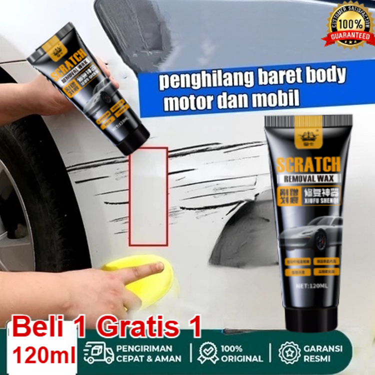 ✨Asli Beli 1 Gratis 1✨Car Paint Deep Repair Paste White Vehicle Polishing Paste Scratch Remover Car Scratch Wax Krim Penghilang Goresan Mobil Otomotif Krim Perbaikan Goresan 120ml Harga 57,098 rupiah*Gratis Ongkir