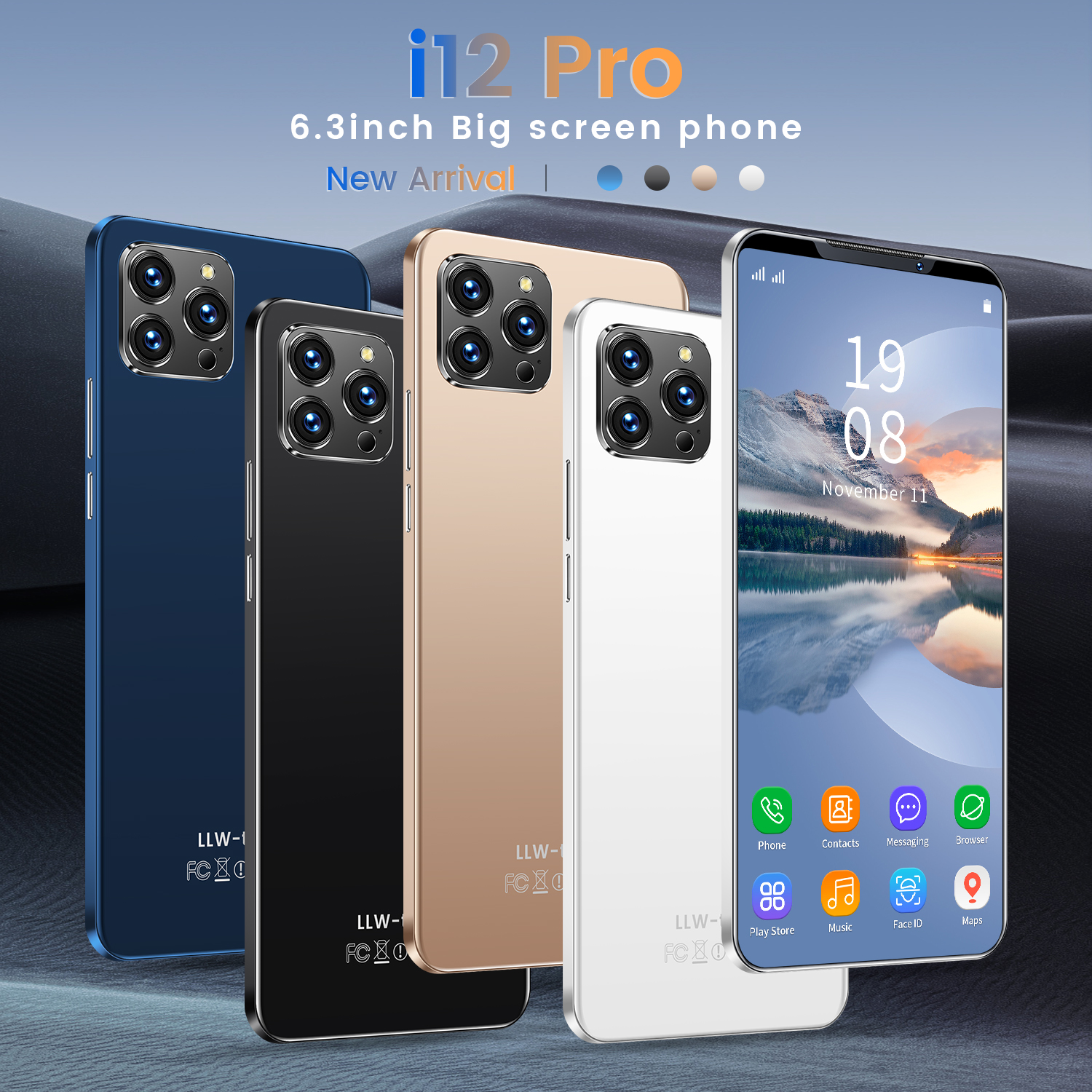 I Phone Hp Terbaru 2020 I12pro 6 3inch Full Hd Ram 8 512gb Rom Hp Murah 600 Ribuan Android10 0 13mp 24mp Hp Murah Cuci Gudang Ayudia Cell