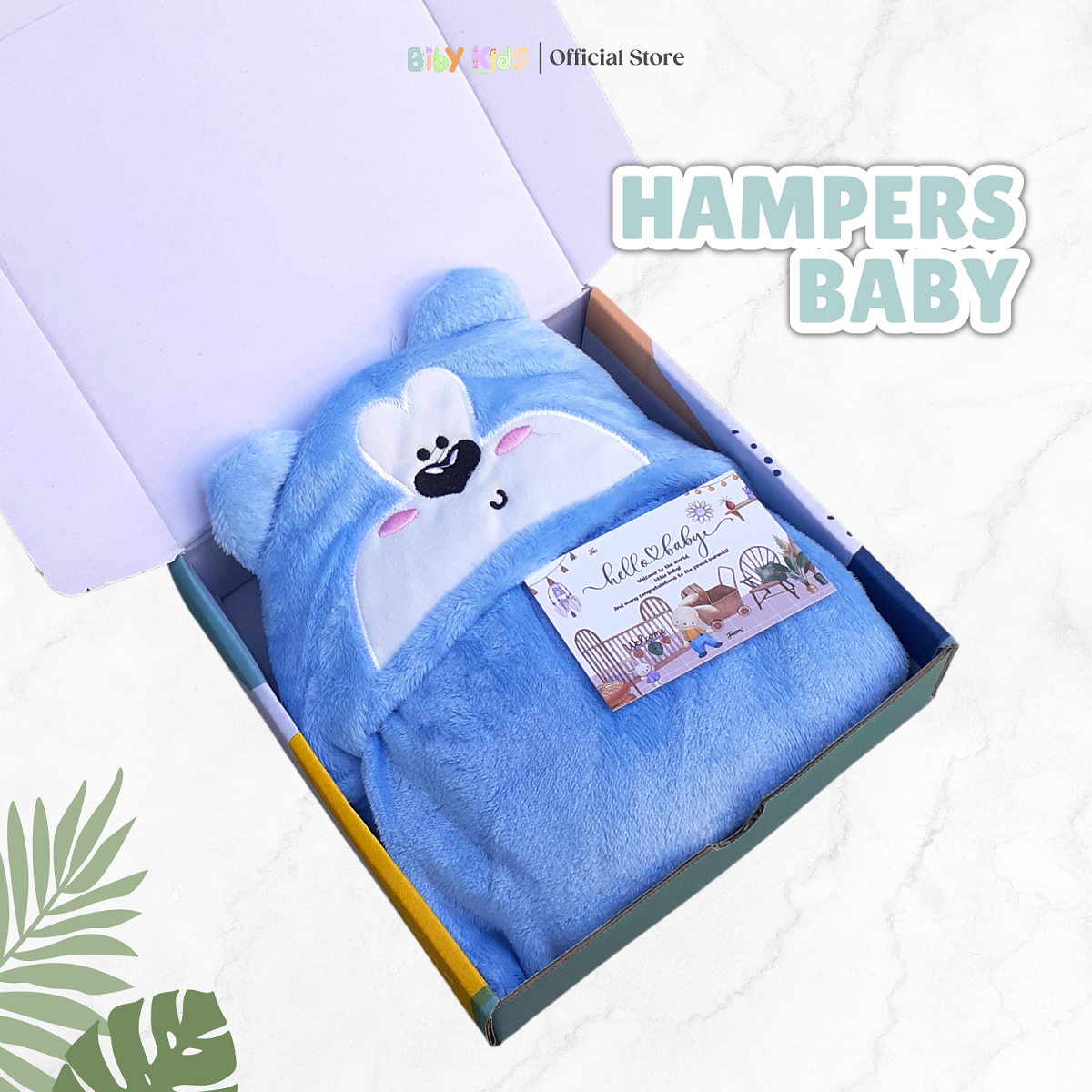 Hampers Kado Bayi Lahiran Parcel Bayi Baru Lahir Cowok Cewek Selimut Karakter Perlengkapan Newborn