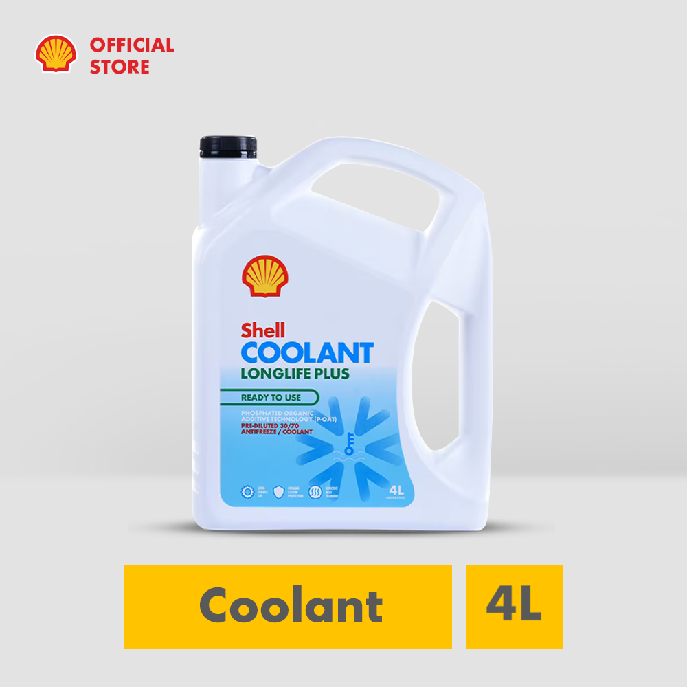 Shell Coolant Longlife Plus (4L) Harga 116,299 rupiah*Gratis Ongkir