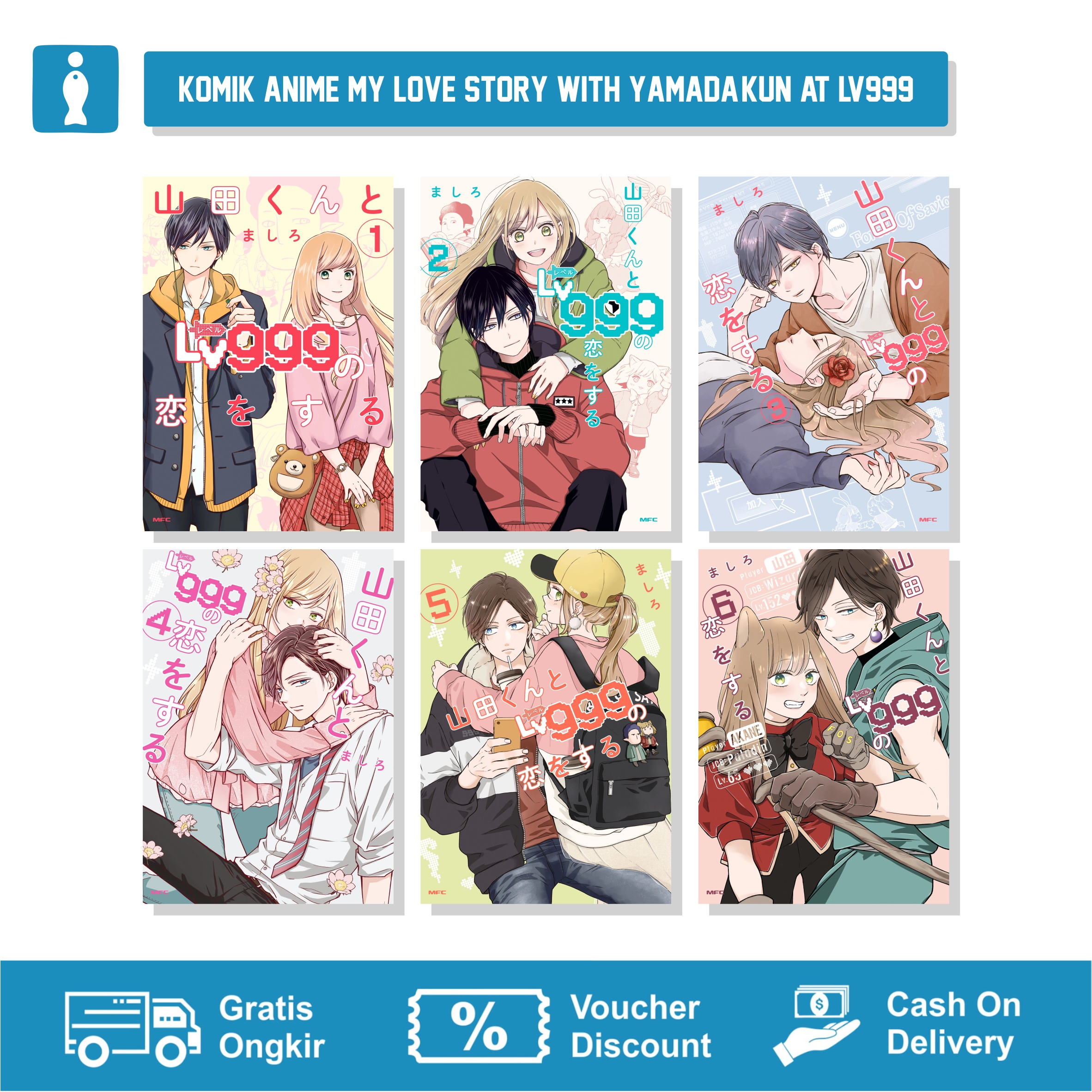 Beli Manga Yamada Kun Lv999 Online Harga Terbaik Lazada Indonesia