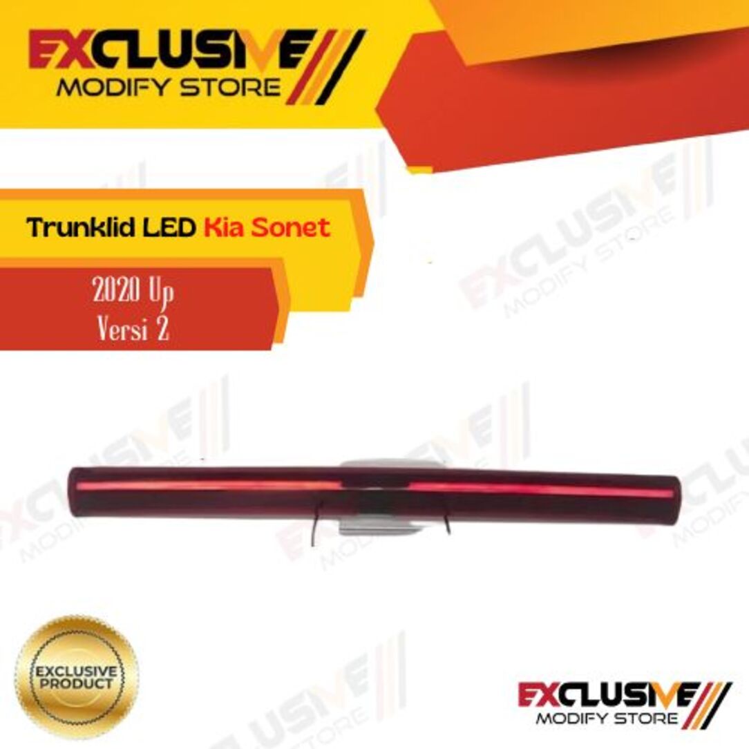 TRUNKLID LED KIA SONET 2022 - UP VERSI 2 WELCOME LIGHT ANIMATION Harga 719,000 rupiah*Gratis Ongkir
