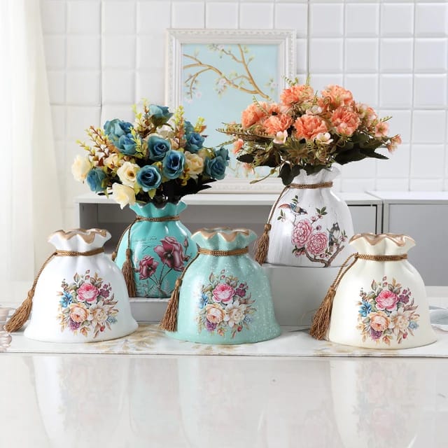 Aveline Flower Vase Atonement Cup Spain Style Luxury/Luxury European Vase Cup Ornament