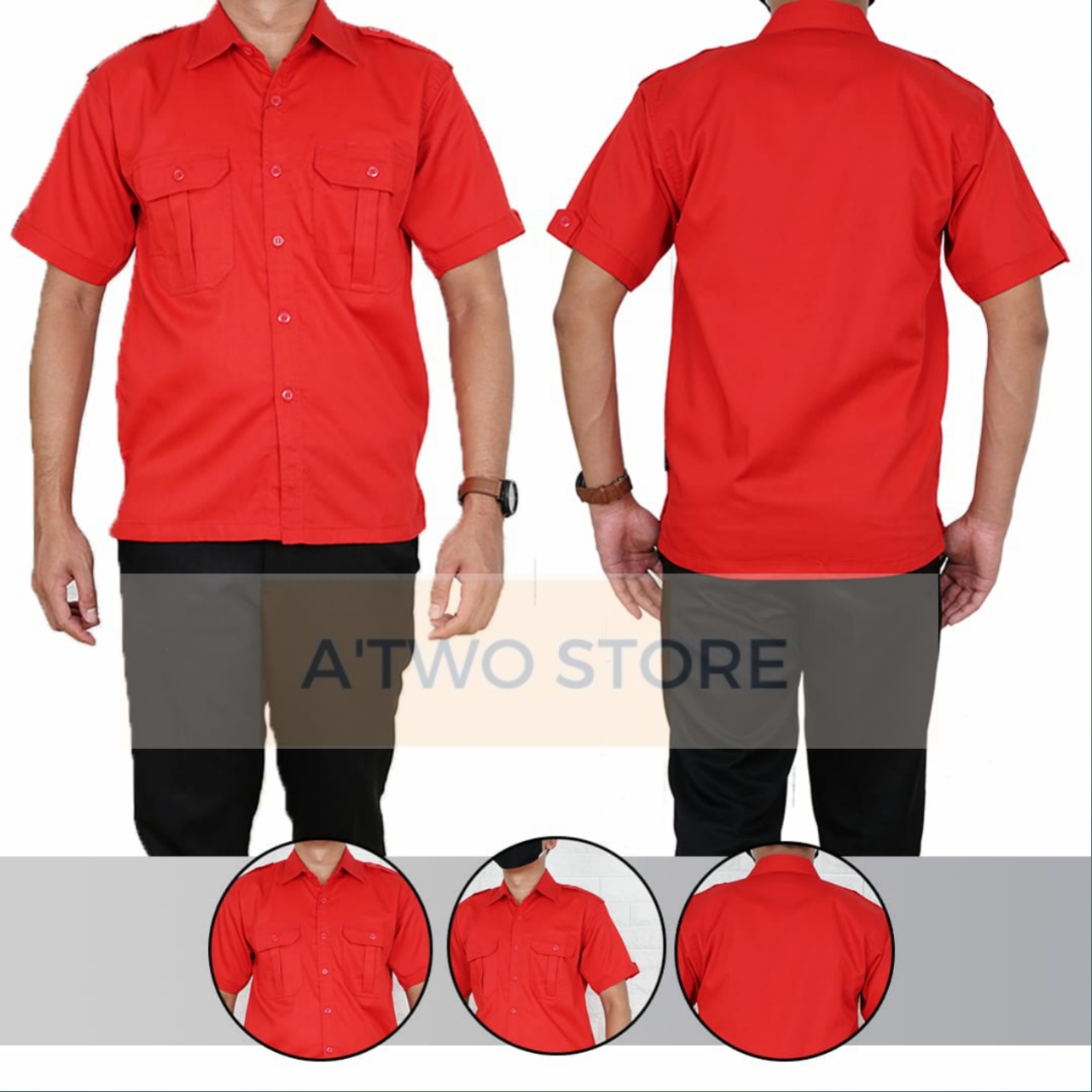 KEMEJA SERAGAM KERJA PDL/PDH ARMY COD Lazada Lazada Indonesia