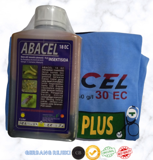 INSEKTISIDA ABACEL 18 EC (Abamektin 18 g/l) 1liter + Bonus Kaos Pertanian Harga 208,000 rupiah*Gratis Ongkir