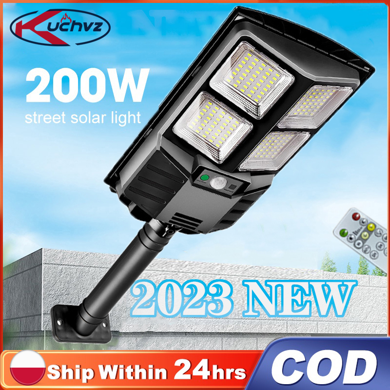 Harga lampu hias	 Lampu Jalan Kuchvz 200 Watt Solar Cell Tenaga Surya Waterproof Ip67 Super Terang 	
