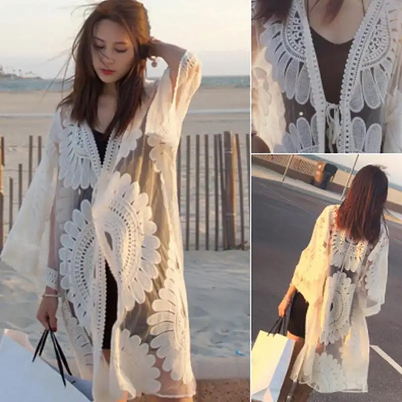 three quarter cardigan