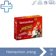 Hemaviton Jreng Plus Madu 4gr 1 Box isi 10 Sachet | Minuman Suplemen Serbuk | 1 Box isi Pcs