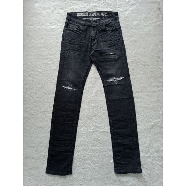 ANYWAY PANT DENIM PRIA LIGHT BLACK 130 