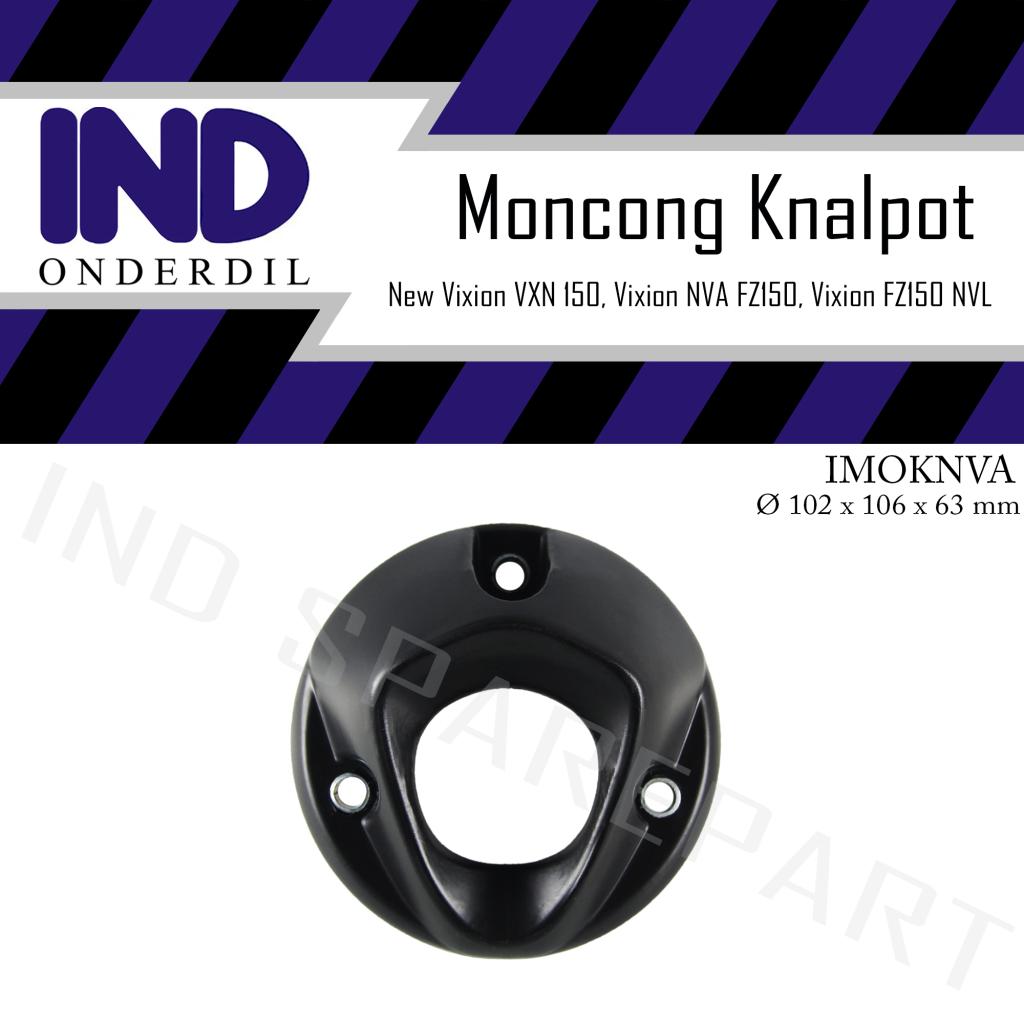 Tutup-Tameng-Cover Ujung-Moncong Knalpot Vixion New NVA-NVL-VXN 150 Harga 21,240 rupiah*Gratis Ongkir