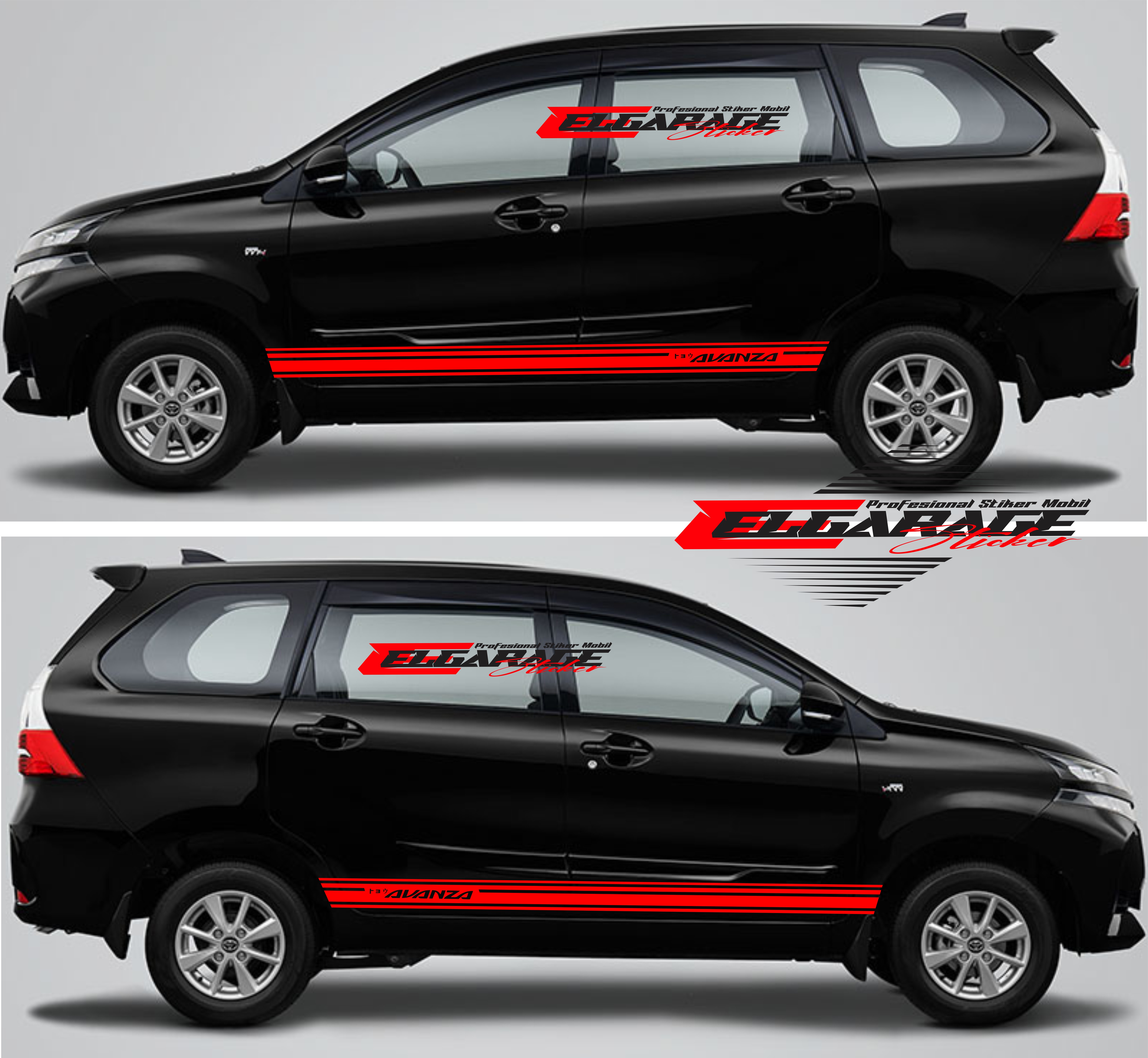 Stiker mobil toyota avanza cutting stiker list minimalist stiker stripping mobil avanza minimalist Giá 55,000 Đồng*Miễn phí vận chuyển