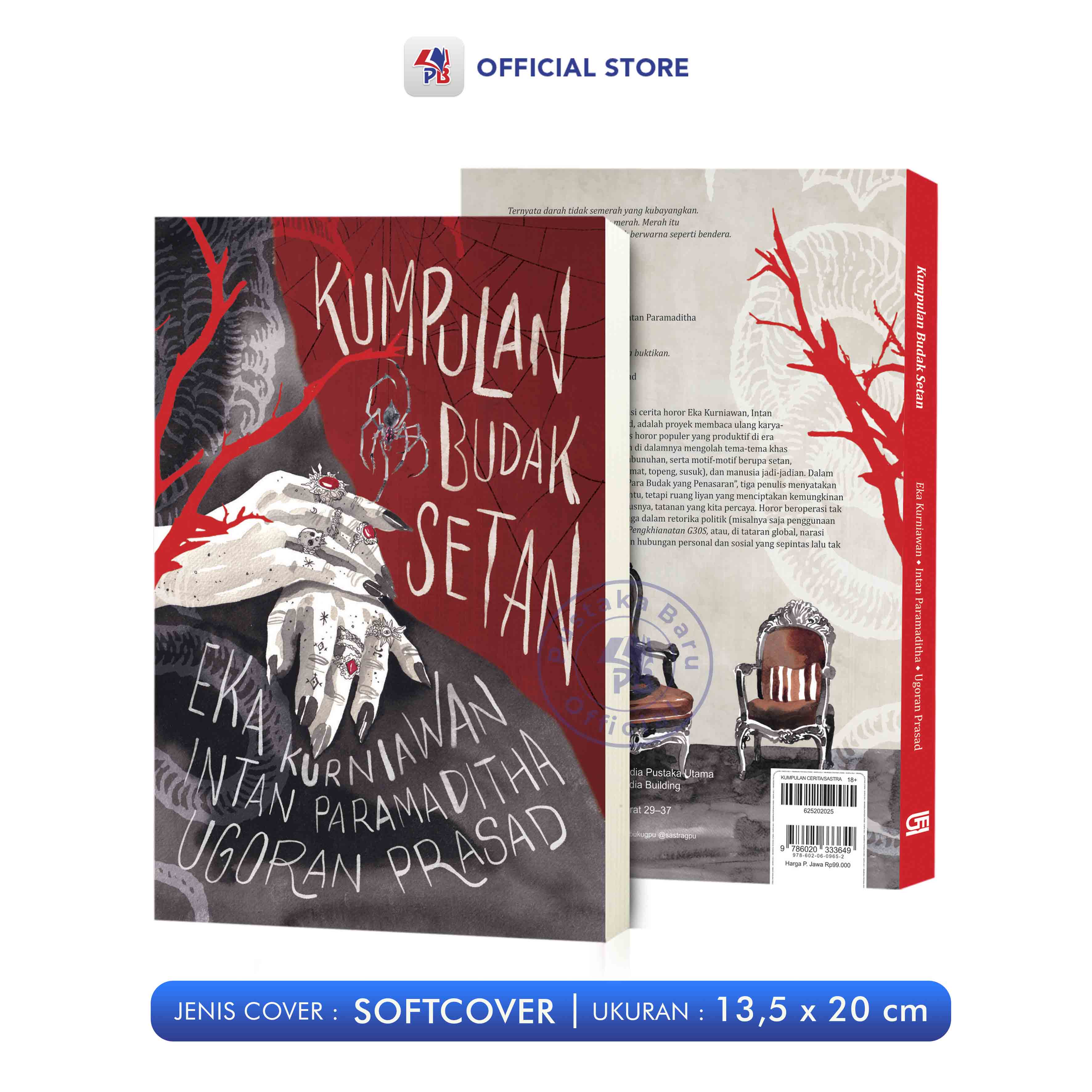 Book Collection of Servants of Satan - Eka Kurniawan / Gramedia - Gpu - Merek Pustaka Baru Press Harga 89,100 rupiah*Gratis Ongkir