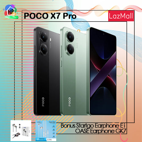 Poco X7 Pro 5G 12GB/512GB official warranty Harga  5,249,000 Ringgit*Penghantaran Percuma