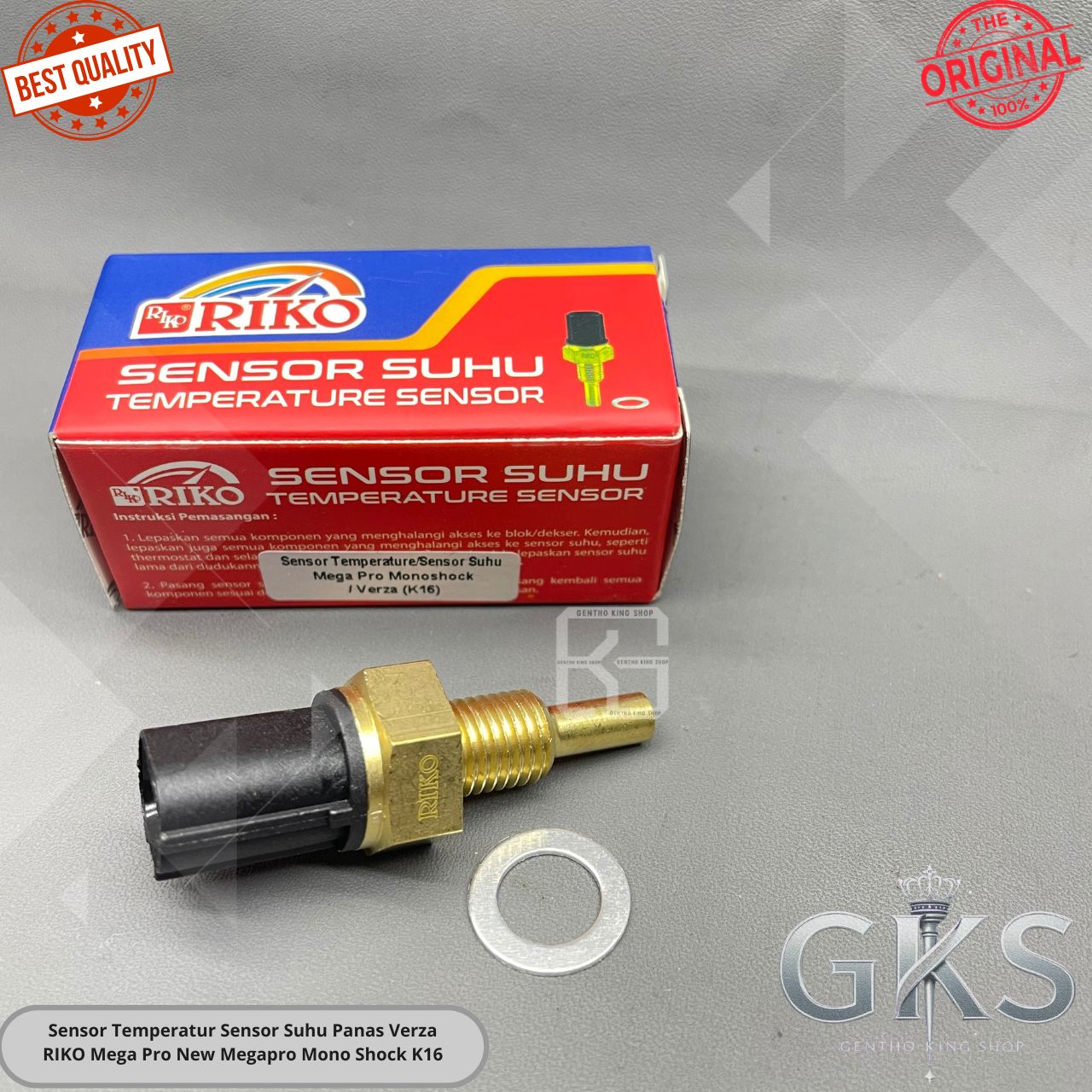 Temperature Sensor Heat Temperature Sensor Verza Riko Mega Pro New Megapro Mono Shock K16 Harga 32,505 rupiah*Gratis Ongkir