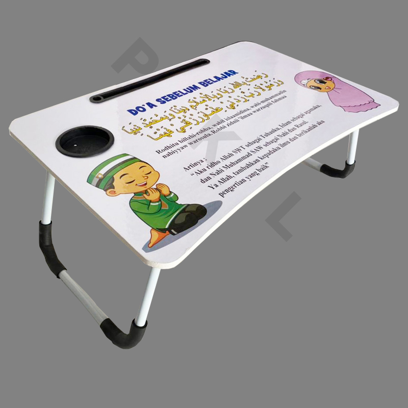 meja belajar / meja lipat / meja belajar lipat anak / meja belajar anak / meja lipat anak/ meja laptop / meja portable / meja anak karakter/ doa belajar Harga  69,900 rupiah*Gratis Ongkir