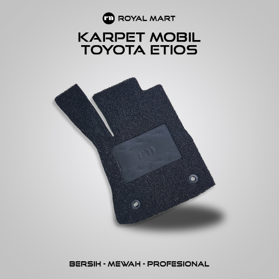 KARPET MOBIL-TOYOTA ETIOS NON BAGASI 1 WARNA Harga 570,000 rupiah*Gratis Ongkir