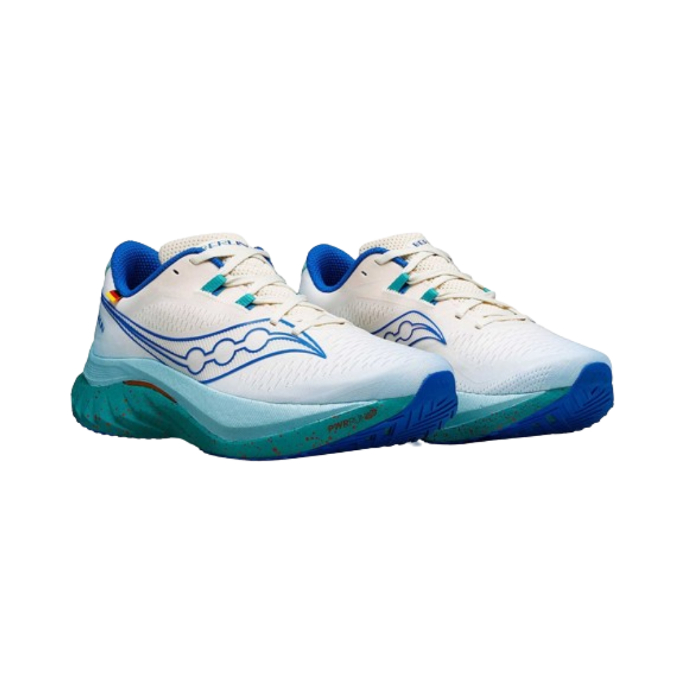 Sepatu Lari Saucony Endorphin Speed Berlin Sky Warna Aqua