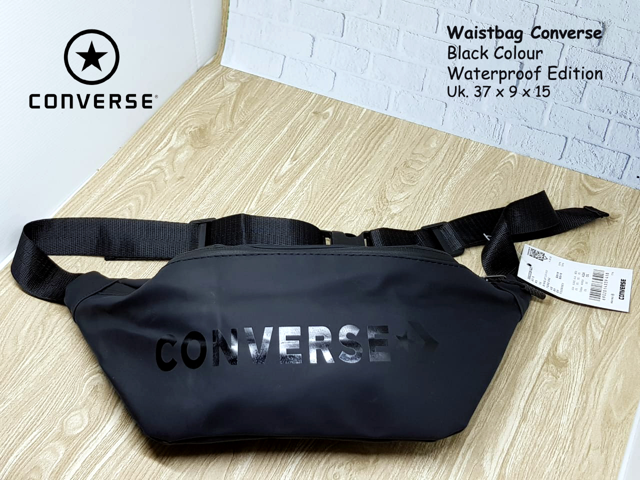 Waist hot sale bag converse