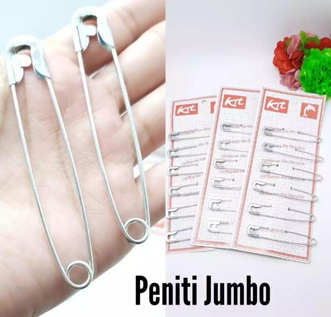 PENITI JUMBO - PENITI KASUR 8CM - STAINLESS - MURAH AMAN - PENITI BESAR ISI 6 BUAH Harga  3,999 rupiah*Gratis Ongkir