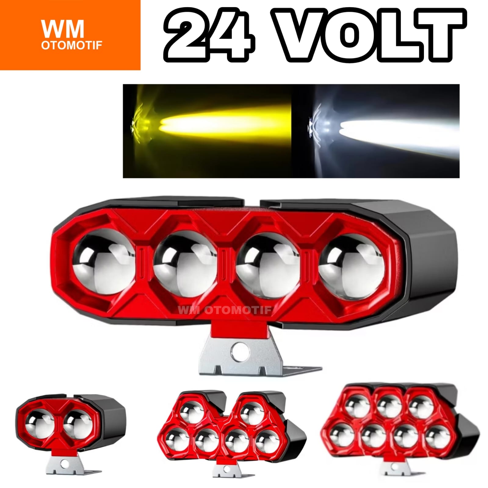 24 Volt Led Shooting Light Lg F Series Sorot Sql 2 4 6 7 Eyes Truck Bus Canter Laser Gun White Yellow Work Light 2 Colors Owl D2 Flashing Flash Cwl Cutoff Motorcycle Car High Low Lasergun Offroad Bar Cree Far Near Dim Truck Bus Fuso Ragasa Tractor Tronton Harga 41,000 rupiah*Gratis Ongkir