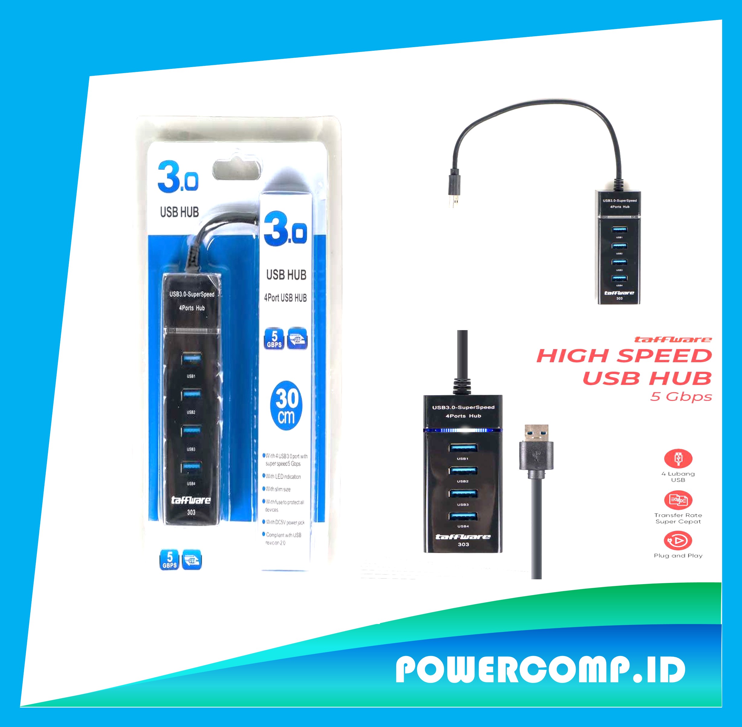 USB разветвители (USB hub)