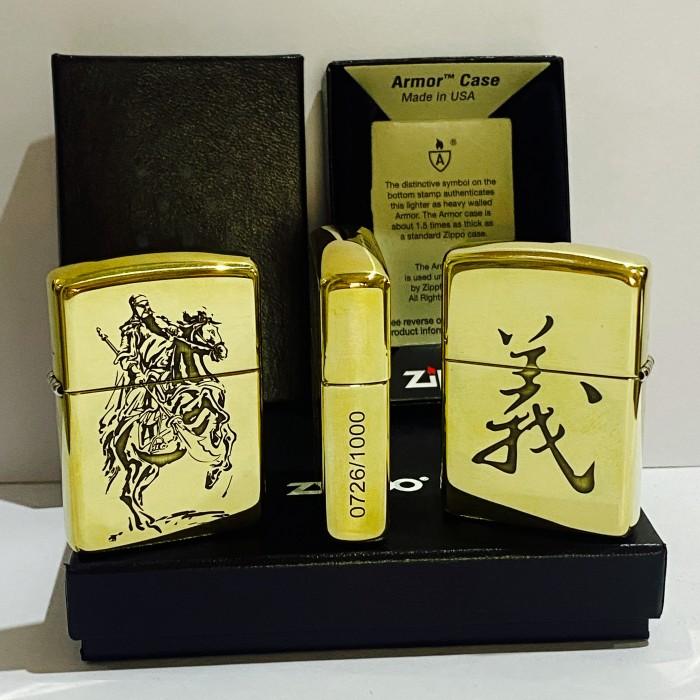 ZIPPO ARMOR GUAN YU 3 SIDES LIMITED EDITION - GHOSTORE7 Harga  1,693,000 Ringgit*Penghantaran Percuma