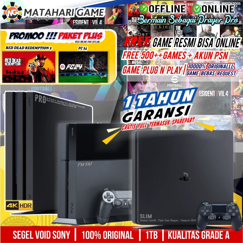 Chơi Game Ps4 Ps4 Pro Price Lazada Jual Ps3 Ps Sony Playstation