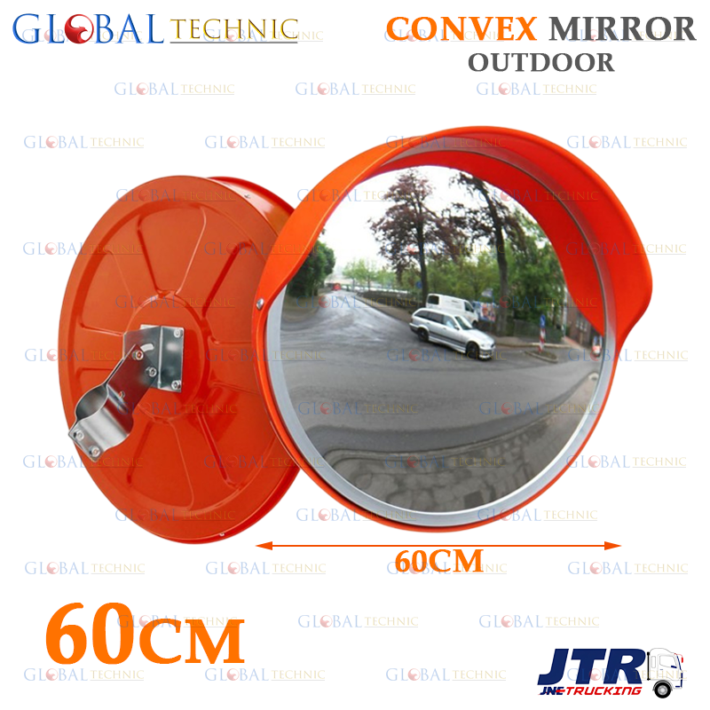 Convex Mirror 60CM Outdoor Kaca Cembung / Cermin Cembung Safety Jalan Tikungan / Kaca Lalu Lintas Harga  150,000 rupiah*Gratis Ongkir