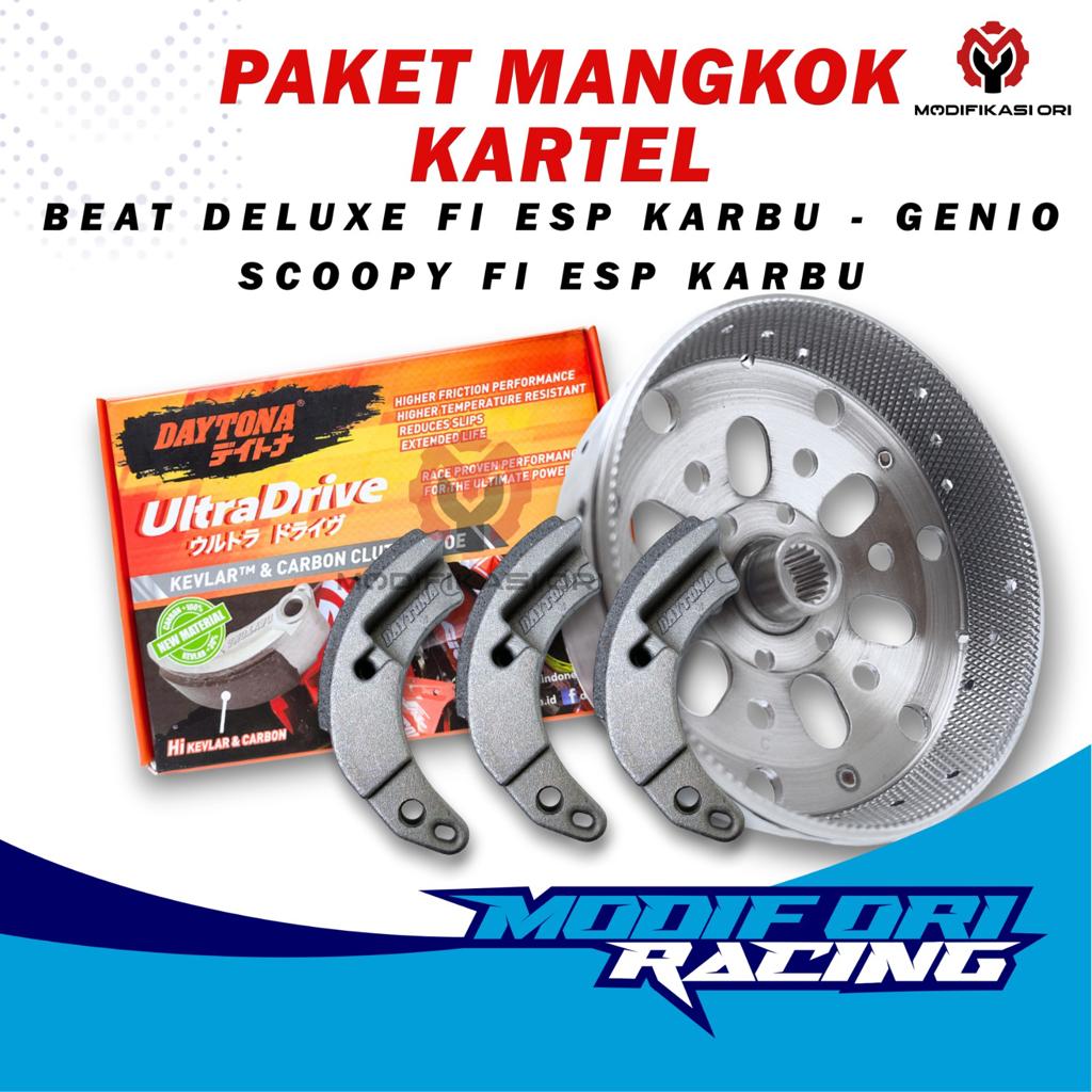 Mangkok Ganda Kartel Beat Karbu Beat Fi Kampas Ganda Daytona Harga  240,000 Ringgit*Penghantaran Percuma