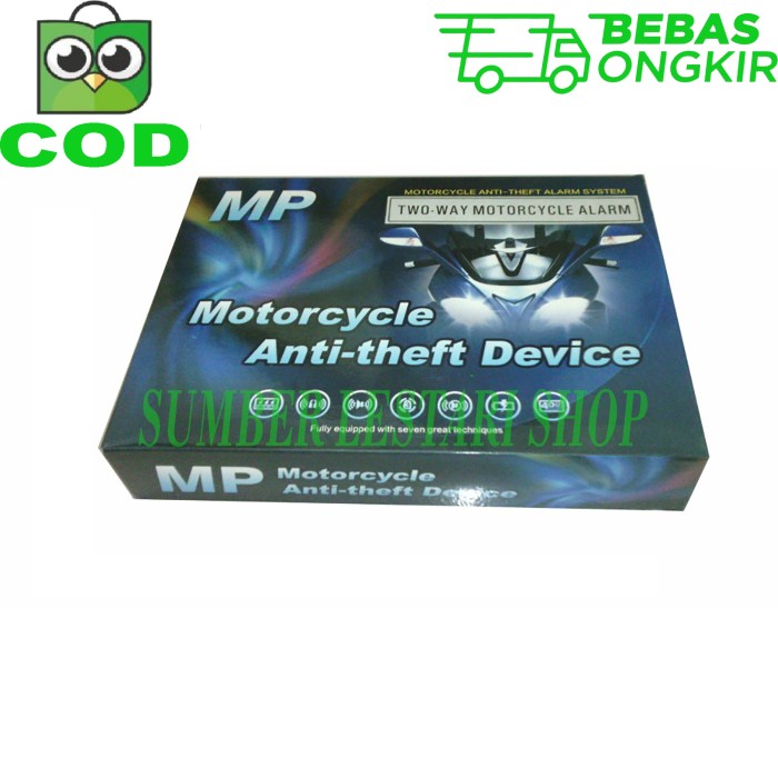 ALARM MOTOR MP TWO WAY FREE CARA PEMASANGGAN BAHASA INDONESIA MP 2 WAY Harga 1,334,000 rupiah*Gratis Ongkir