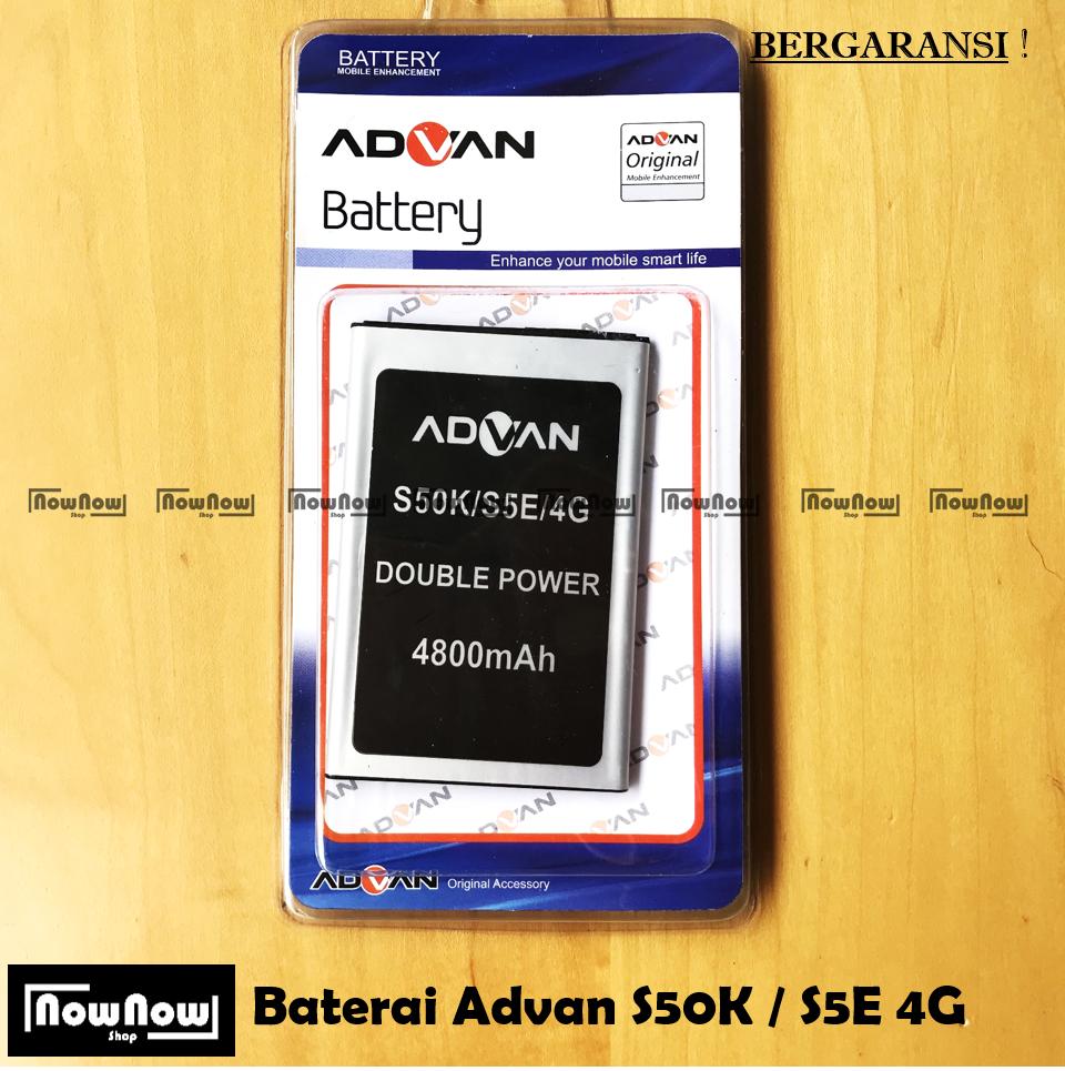 Baterai Advan S5e 4g Lte S50k Original Double Power Batre Batrai Battery Hp Lazada Indonesia