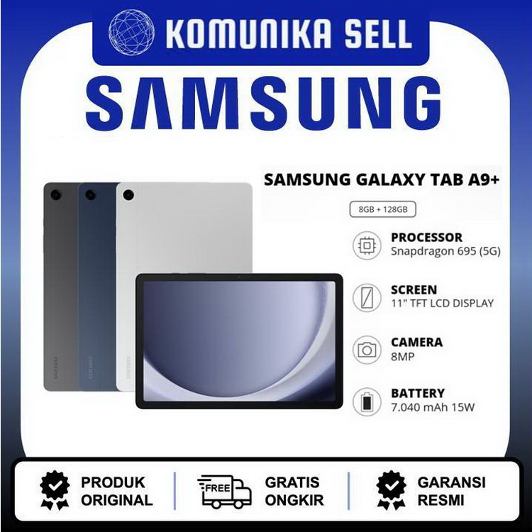 Samsung Galaxy Tab A9 Plus Wifi Only - 4GB/64GB Giá 2,845,000 Đồng*Miễn phí vận chuyển