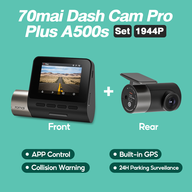 70mai smart dash cam pro plus sets a500s