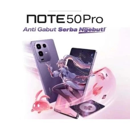 Infinix Note 50 Pro 8/256Gb [+8Gb Extended Ram] Nfc Official Original Warranty Harga  2,750,000 Ringgit*Penghantaran Percuma