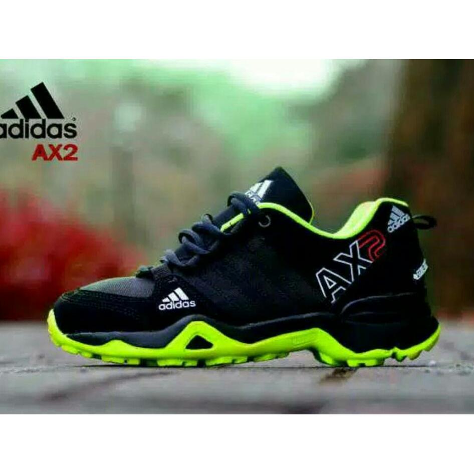 Sepatu Olahraga Ax2 Merah Hijau High Sport Pria Terbaru Sepatu Running Jogging Lari Buat Holiday Santai Lazada Indonesia