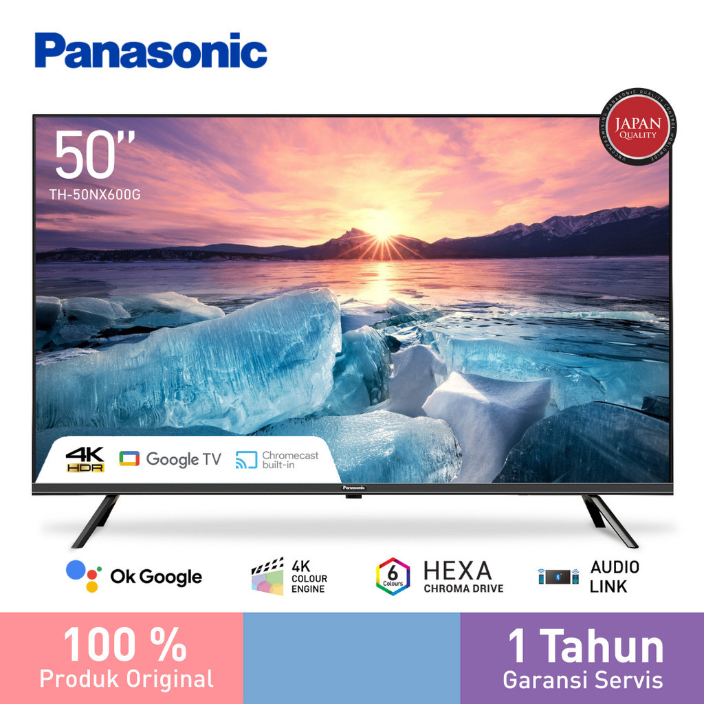 Panasonic 50 Smart Tv Panasonic TH-50NX600G 4K LED Google TV [50