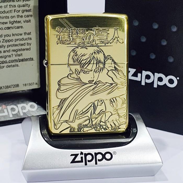 ZIPPO ATTACK ON TITAN 3D EMBLEM DESIGN 2 SISI JAPAN - GHOSTORE7 Harga  3,373,000 Ringgit*Penghantaran Percuma