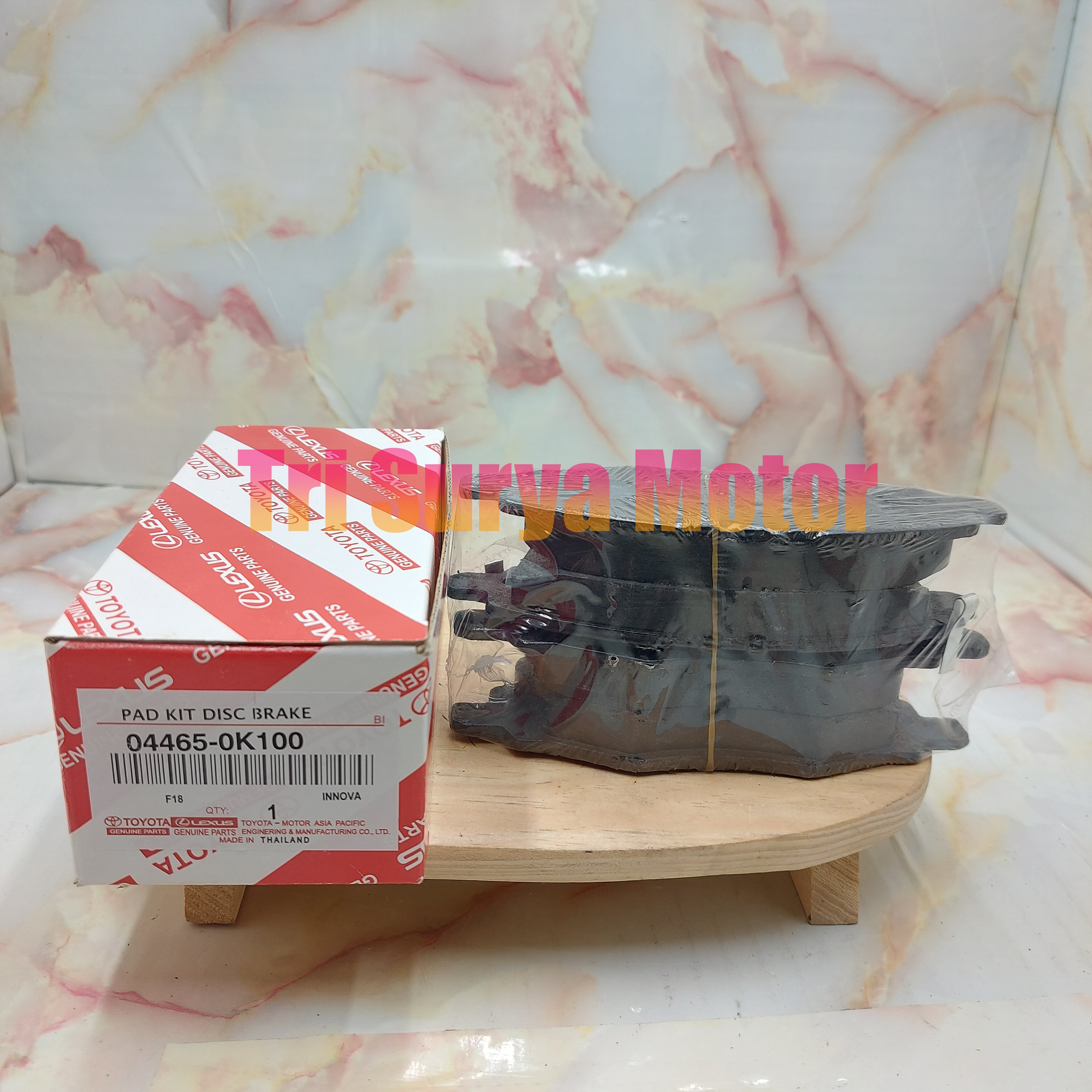 BRAKE PAD KAMPAS REM CAKRAM DEPAN INNOVA DIESEL/BENSIN 2004-2015 1SET ORI Harga 150,000 rupiah*Gratis Ongkir