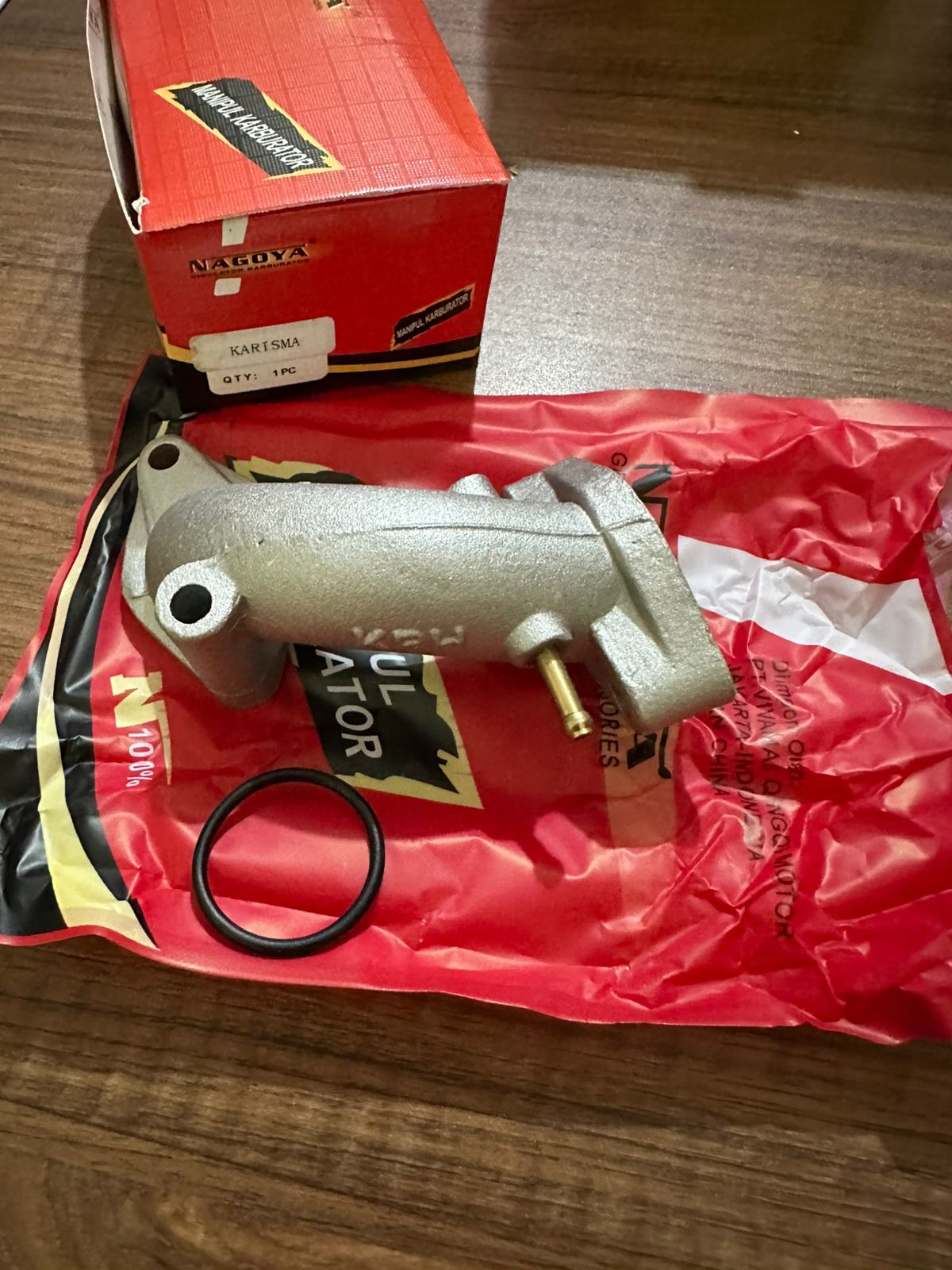 (Nagoya) Manipul Kharisma Insulator Carburetor Motorcycle Kph (a Class) Harga 34,000 rupiah*Gratis Ongkir