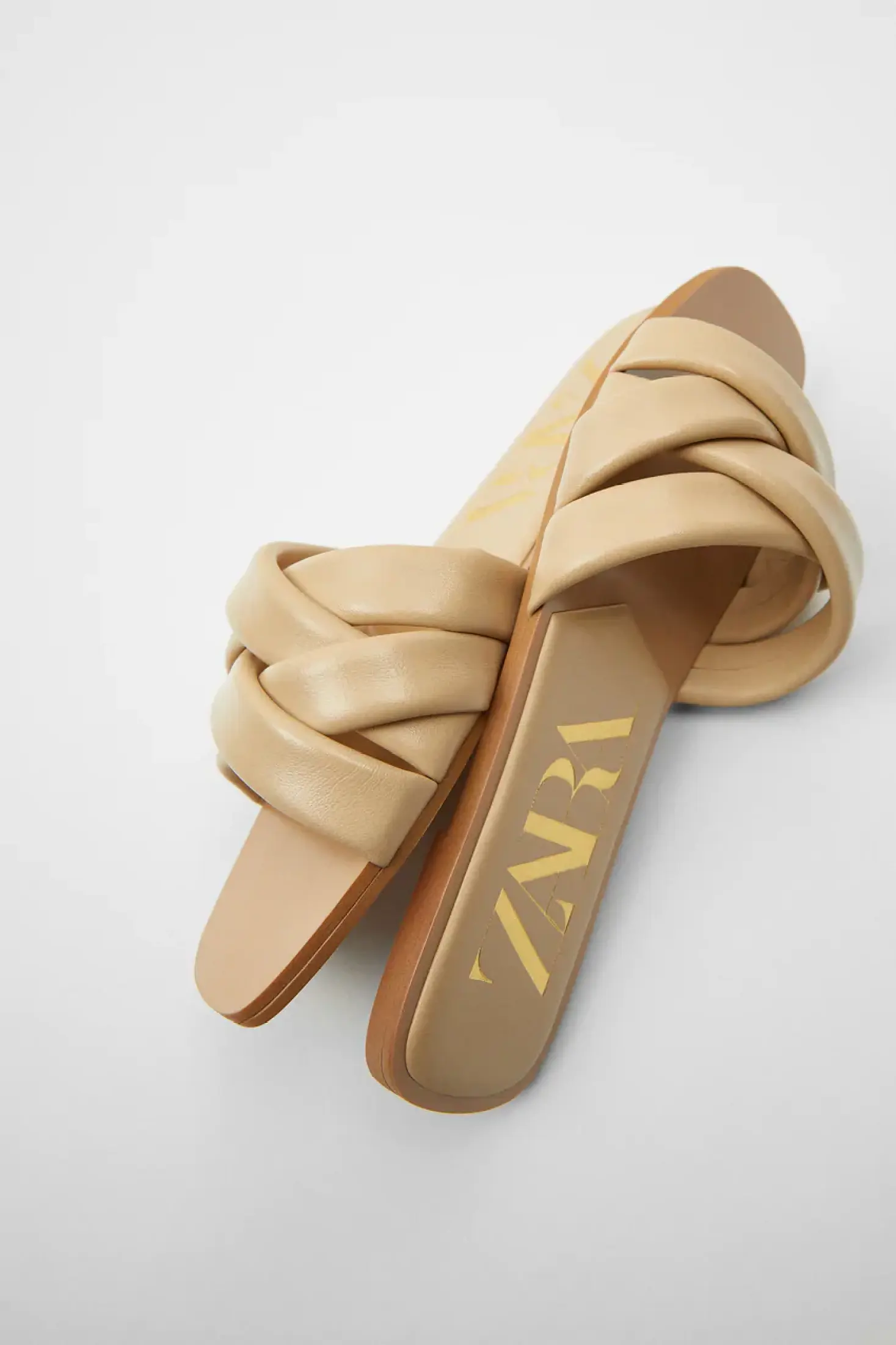 zara criss cross sandals