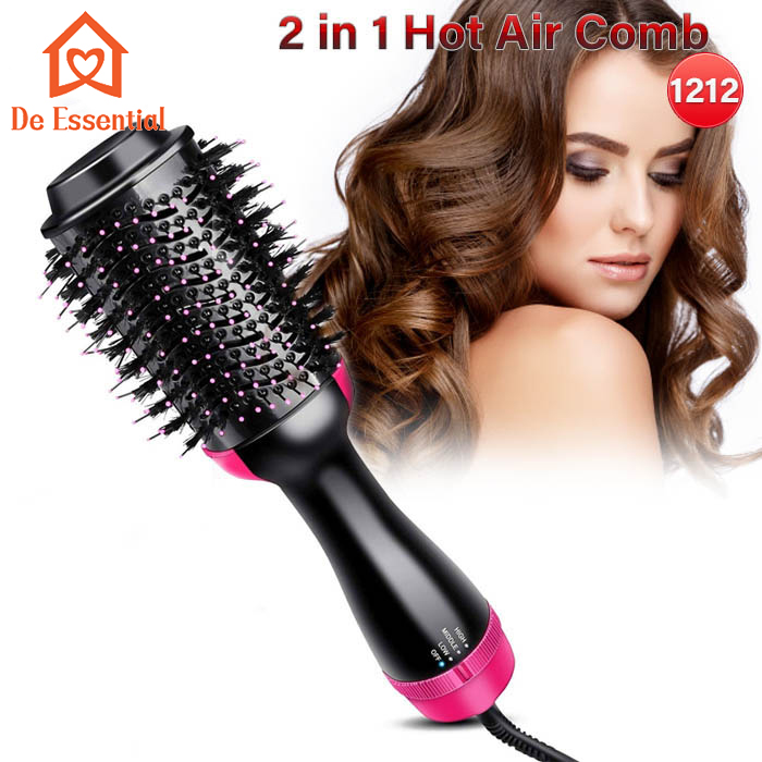 [BARU!] Sisir Pengering dan Penata Rambut 1212 - One Step Hair Dryer and Styler 2 in1