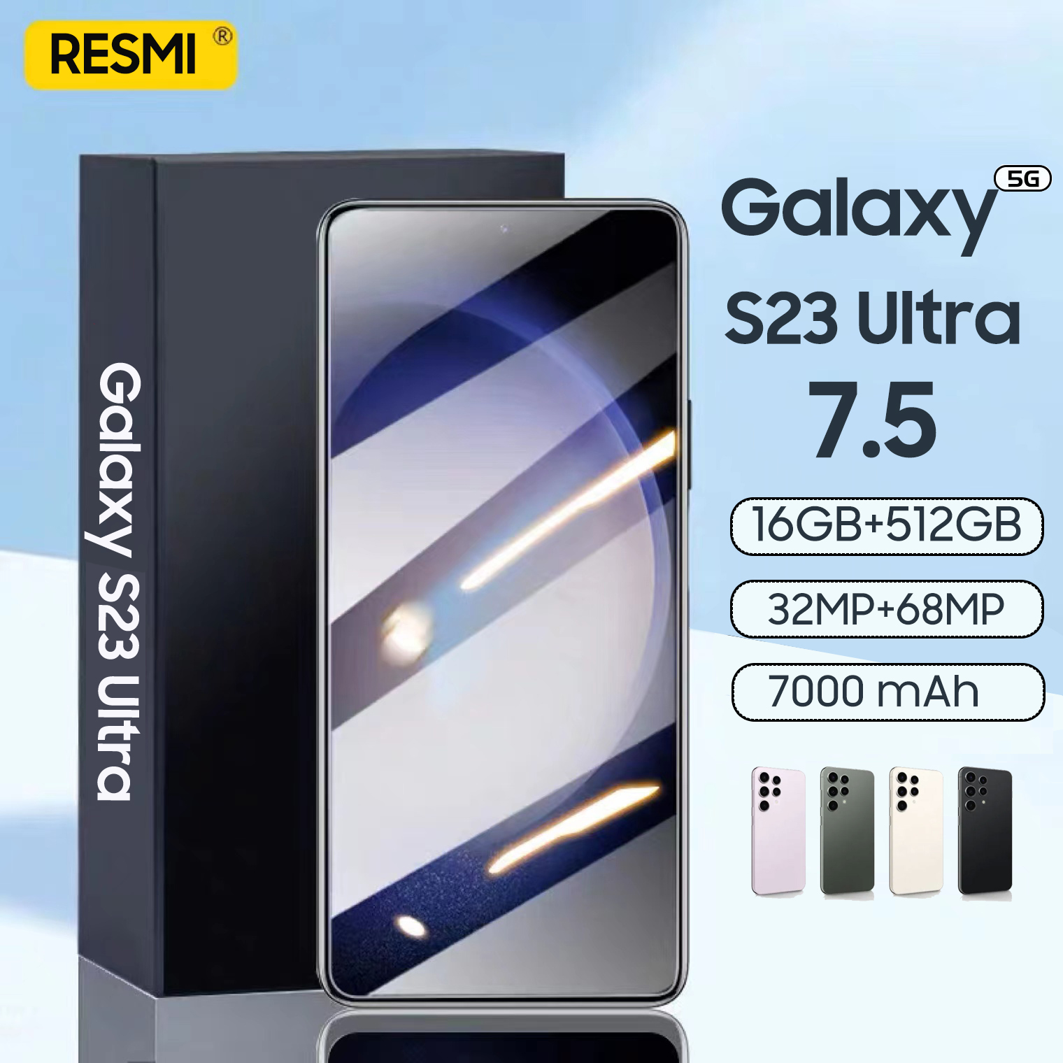 【Bisa COD】Galaxy S23 Ultra HP Murah RAM 16GB 512GB Handphone Android 12 AMOLED 7.5 Garansi Resmi Promo Cuci Gudang Ponsel Baru Original 4G/5G Smartphone Galaxy s23+ Harga  1,179,900 Ringgit*Penghantaran Percuma
