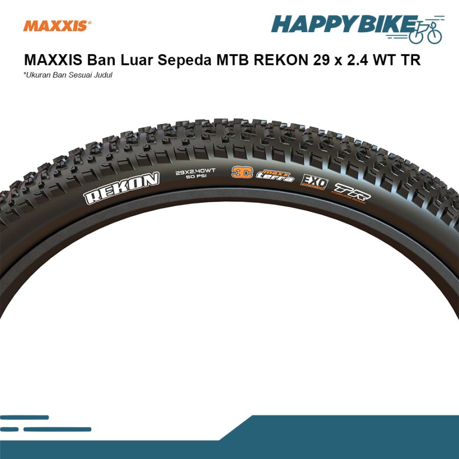 MAXXIS Ban Luar Sepeda MTB Rekon 29 x WT TR Bicycle Outer Tires
