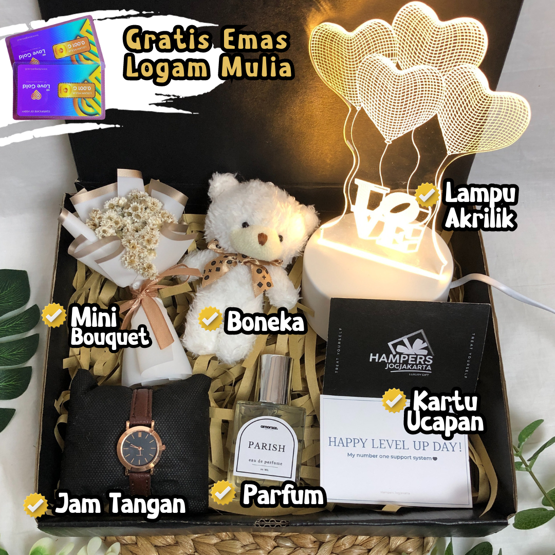 Kado Ulang Tahun Wisuda Anniversary Cewek Hampers hadiah box Cewek Kado Ultah Untuk Cewek Hadiah Ulang…