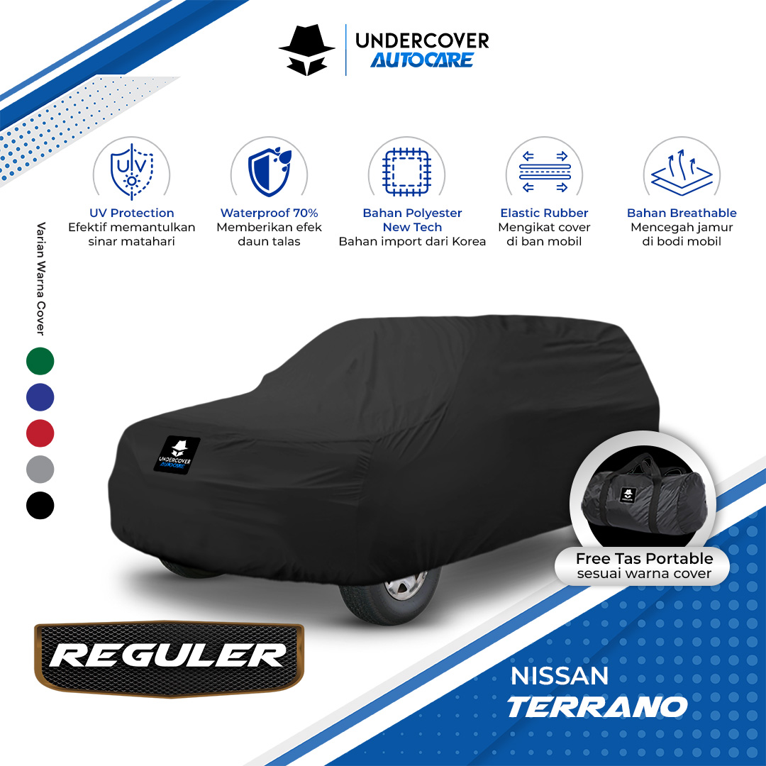 Undercover Autocare - Cover Mobil Nissan Terrano Reguler Harga 307,000 rupiah*Gratis Ongkir