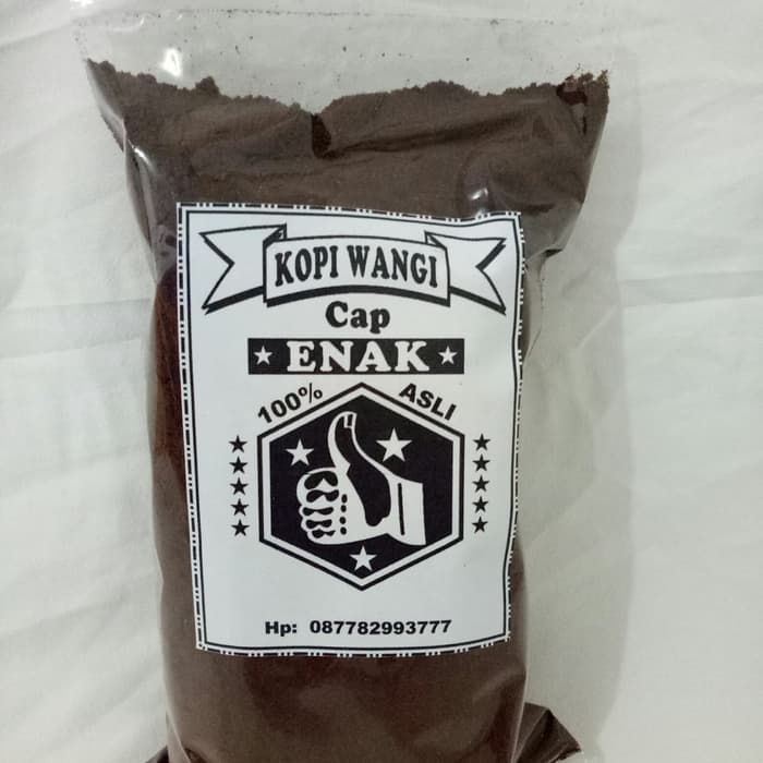 JLP Olshop/Kopi Wangi Cap Enak Asli Kalimantan 500gr/Kopi Bubuk Robusta Kalimantan/Kopi Robusta/Kopi B…