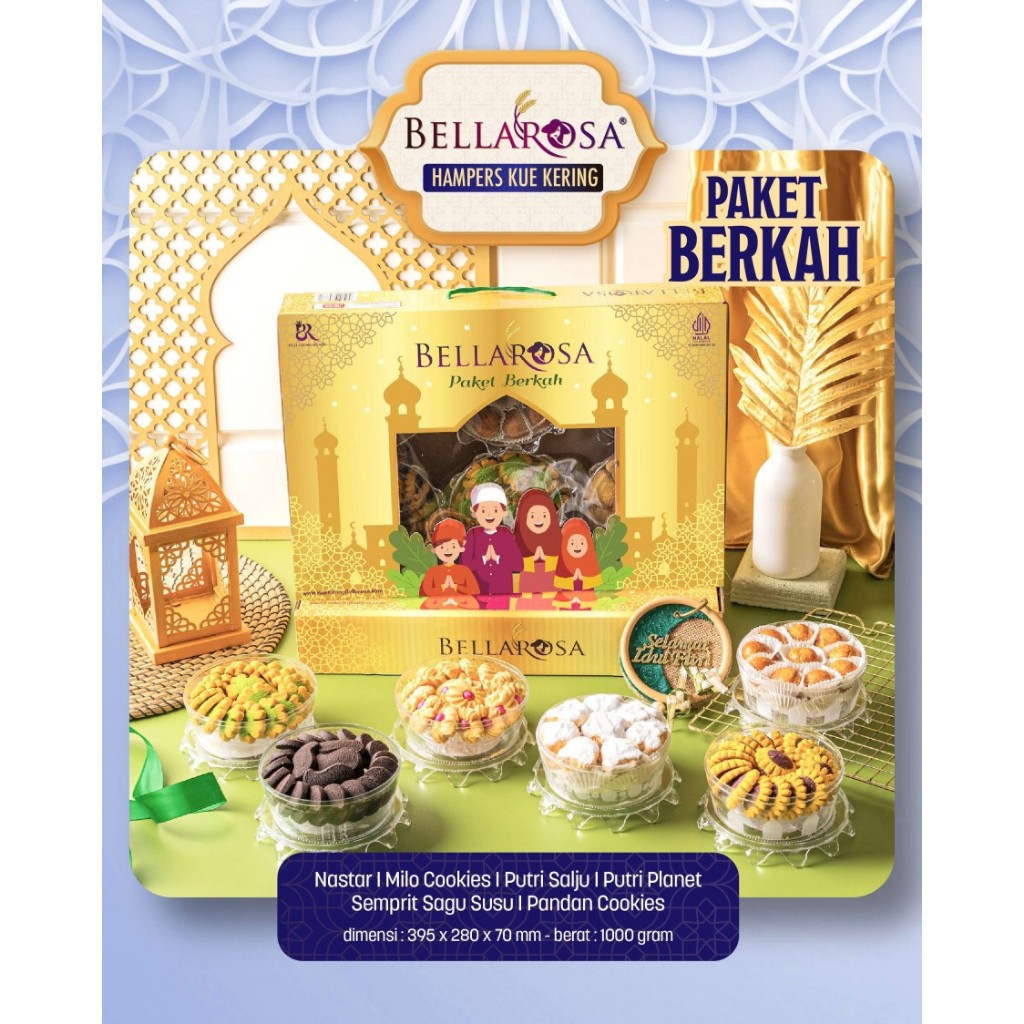 Parsel Ramadan Hampers KUE Lebaran Paket Berkah Bellarosa